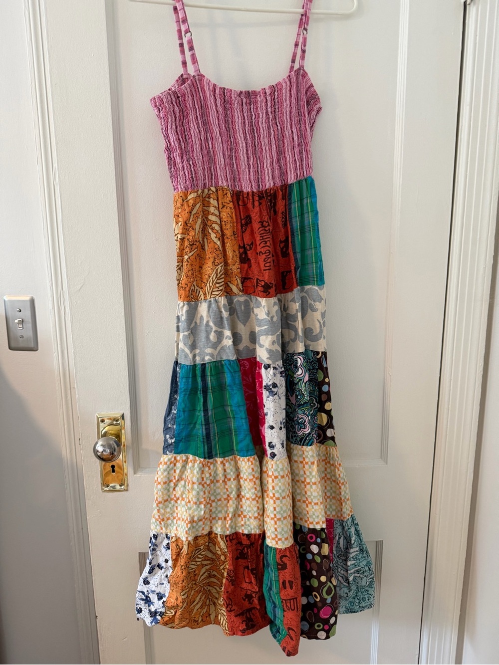 Vertigo Patchwork Boho Maxi Dress - Picture 4 of 4